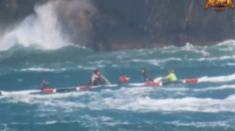 remadores são resgatados após vento forte em Niterói - Noticiário 24H