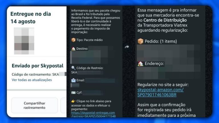 Golpe da Encomenda evolui e agora possui até mesmo o código de rastreio da Amazon - Noticiário 24H