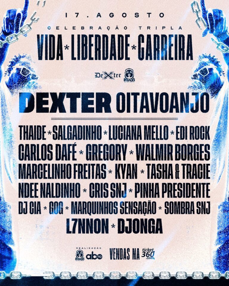 Dexter & Convidados celebra a vida, liberdade e carreira do rapper neste domingo (17) - Noticiário 24H