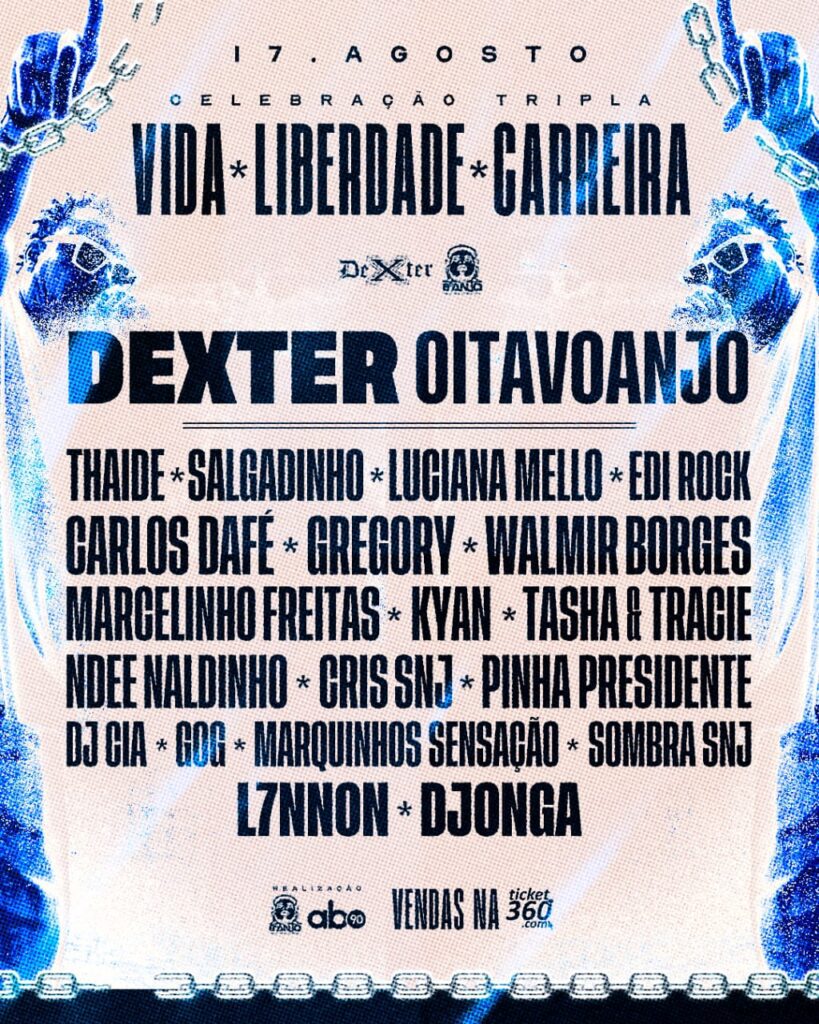 Dexter & Convidados celebra a vida, liberdade e carreira do rapper neste domingo (17) - Noticiário 24H
