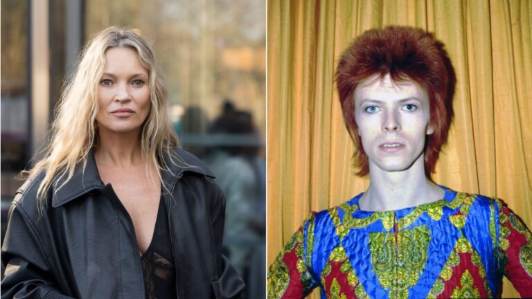 Kate Moss explora a metamorfose criativa de David Bowie em novo podcast - Noticiário 24H
